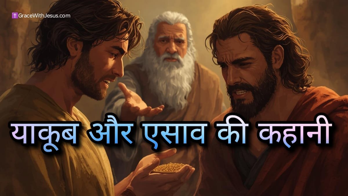 याकूब और एसाव की बाइबल कहानी – जन्म, जन्माधिकार बेचना, आशीर्वाद और पुनर्मिलन